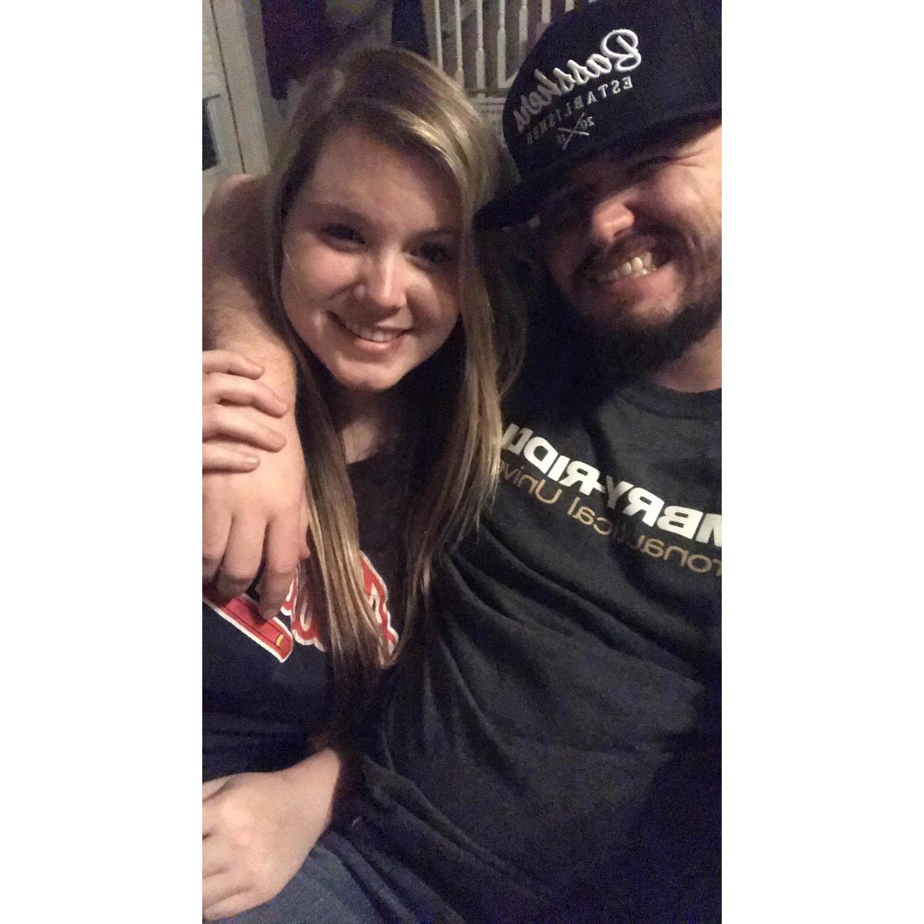 Our first ever picture together (lol)