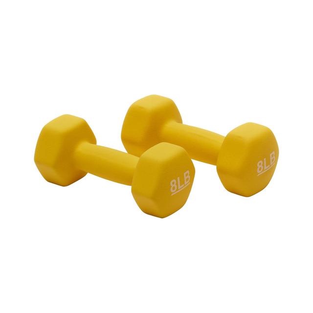 Amazon Basics Neoprene Workout Dumbbell - 8 LB set