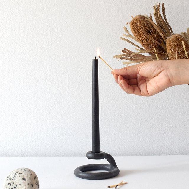 Uni Candlestick, Black