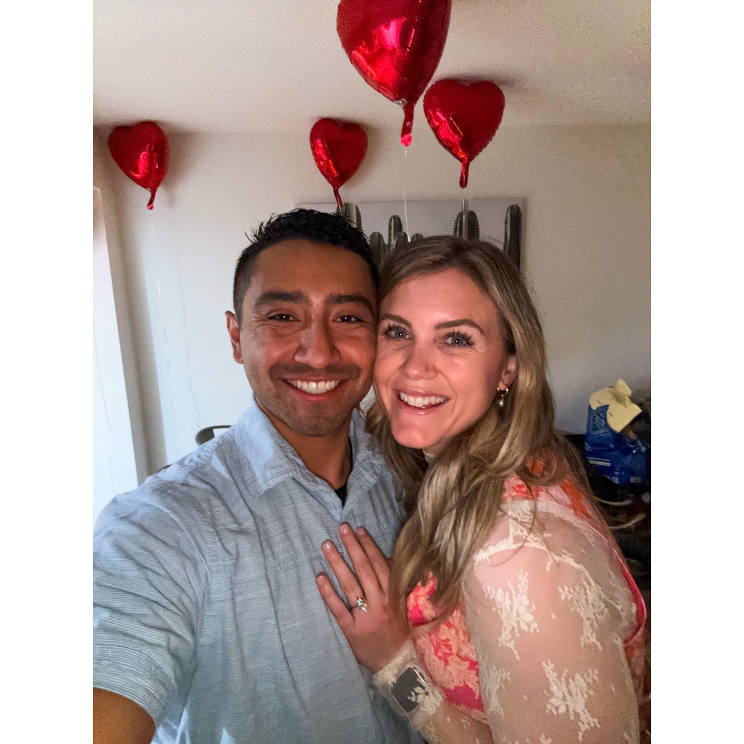 The night Richard proposed to Macy!
