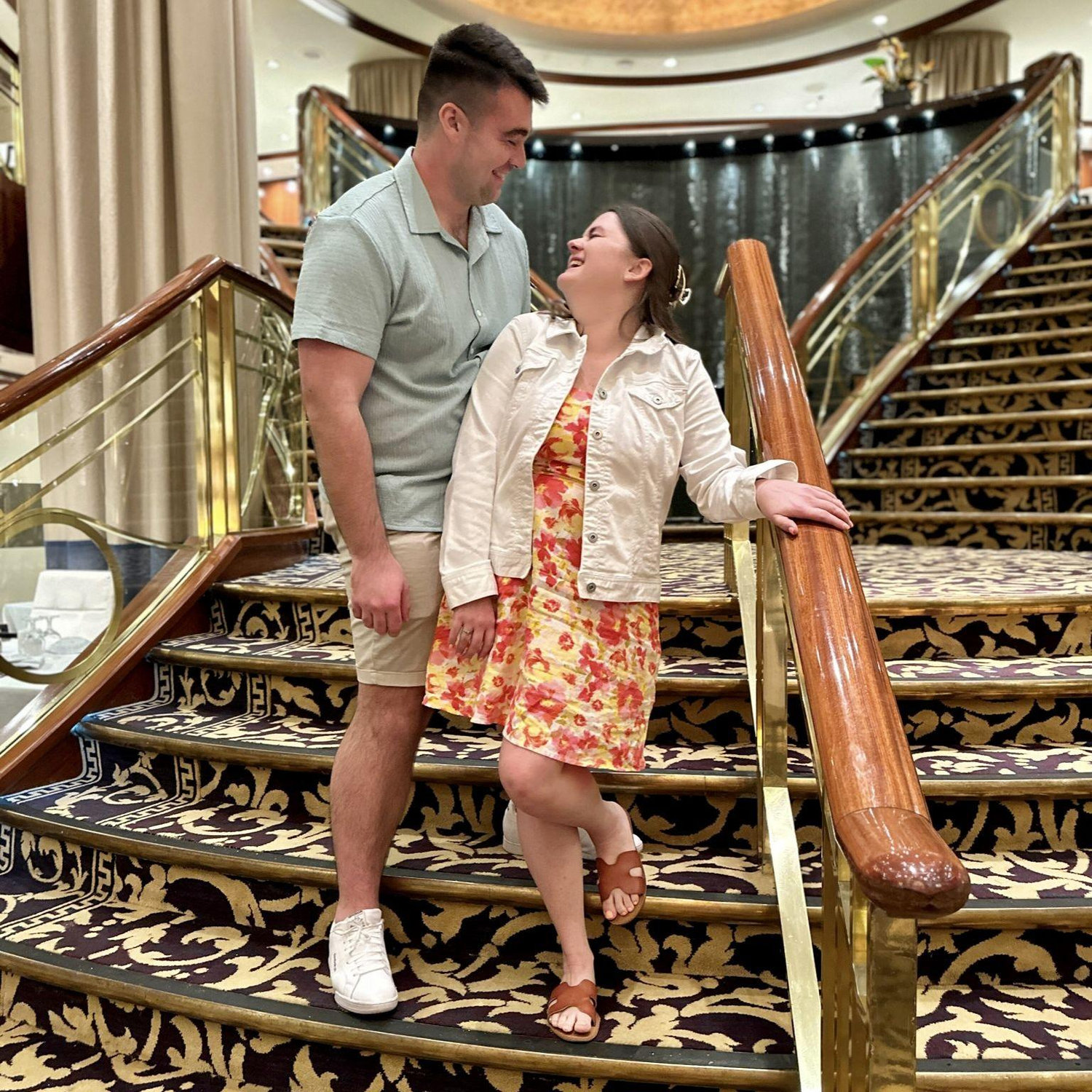 Our first cruise! And the best part? We upgraded to a couples cruise including bestie Hannah and Jake!