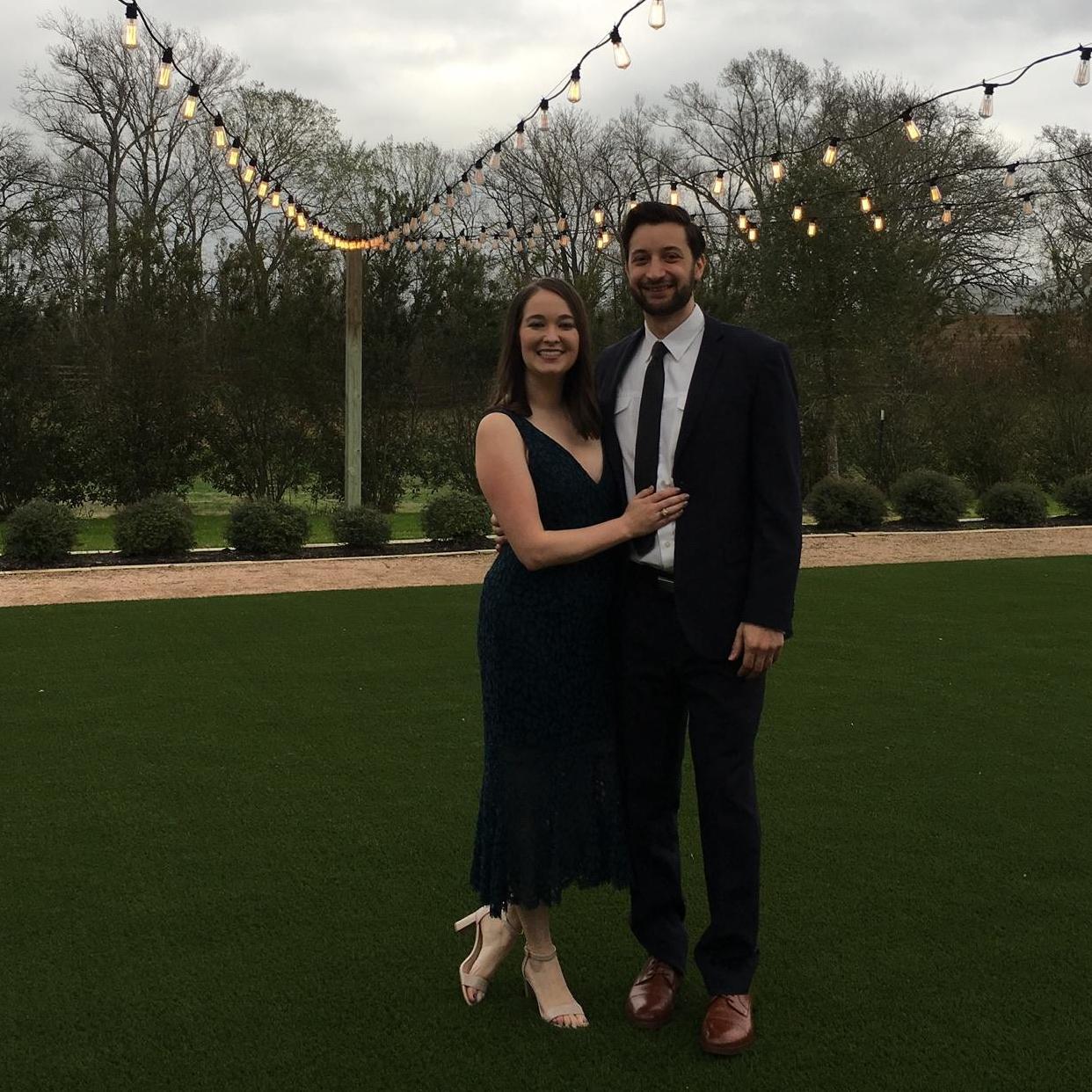 Falling in love at a dear friend's wedding