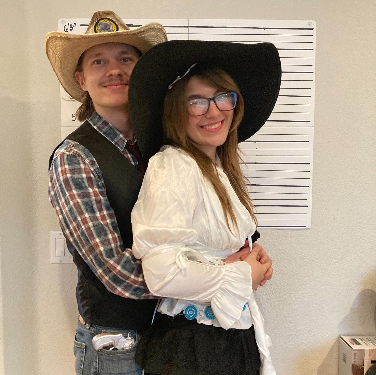 This was from a Western themed murder mystery party we went to