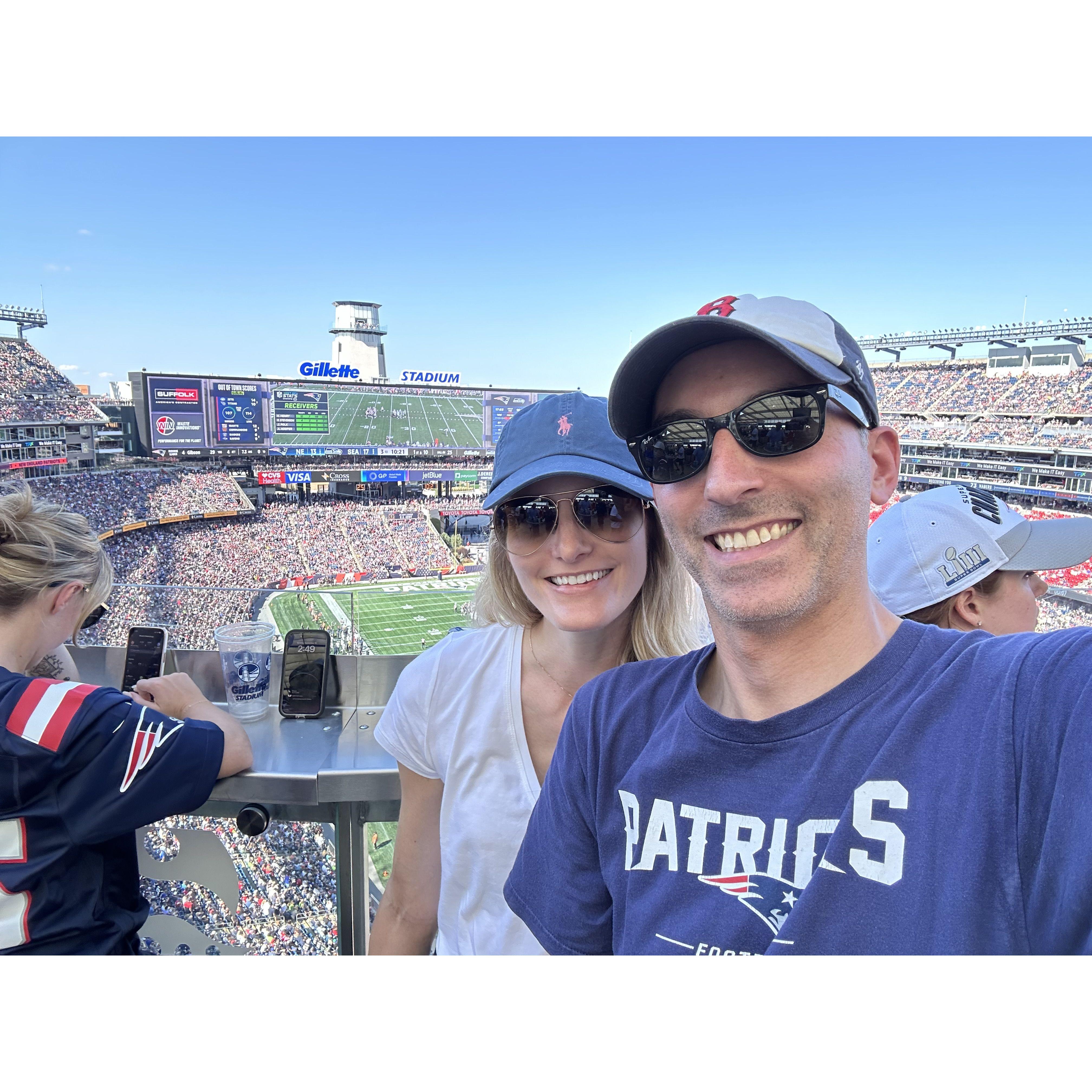 At Gillette for something other than Taylor Swift (Sept 2024)