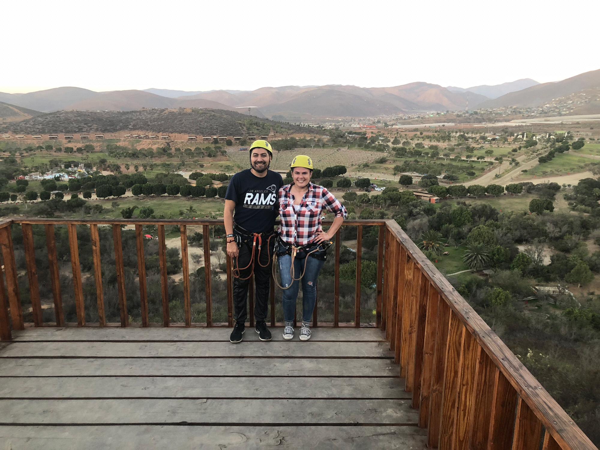 Ziplining in Ensenada, Mexico!