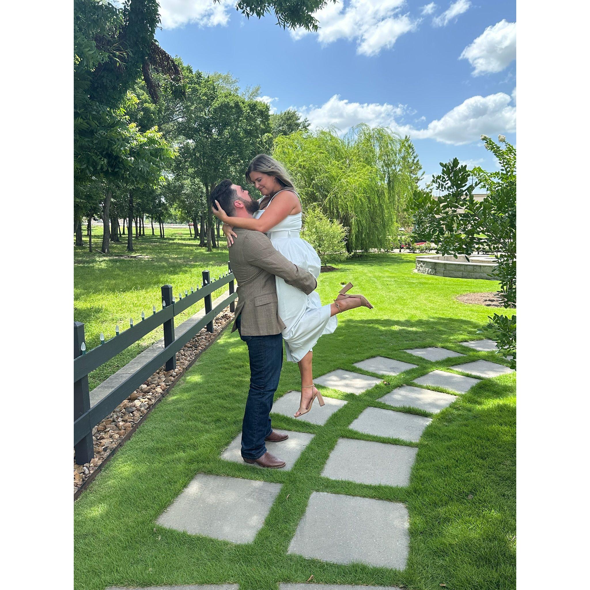 Our amazing engagement party!