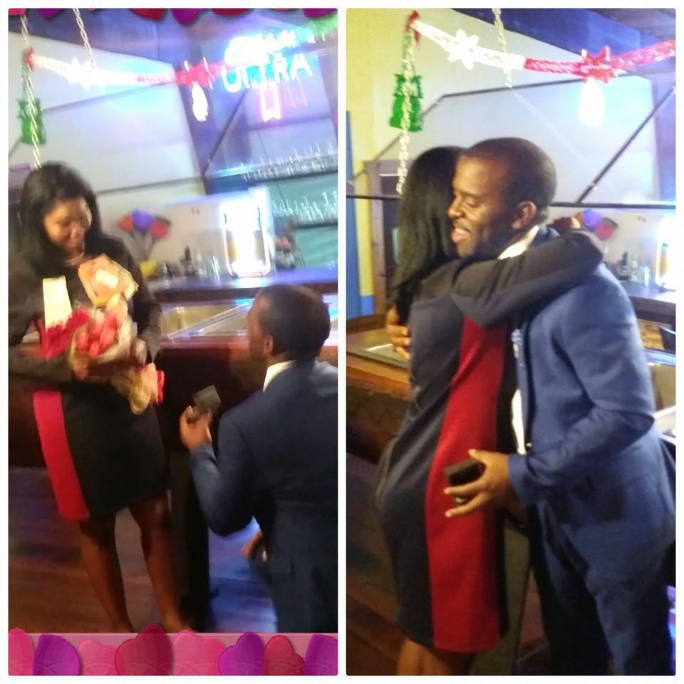 The proposal....she said YES!!