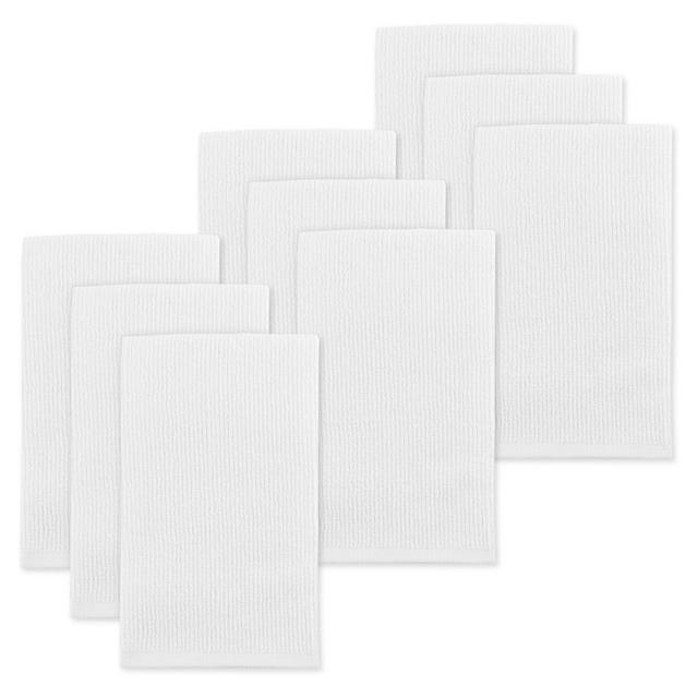 Mu Kitchen™ 9-Pack Bar Mop Towels in White