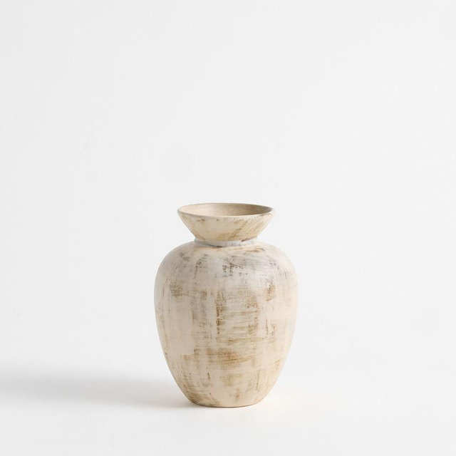 Rustic Brush Stroke Vase Small