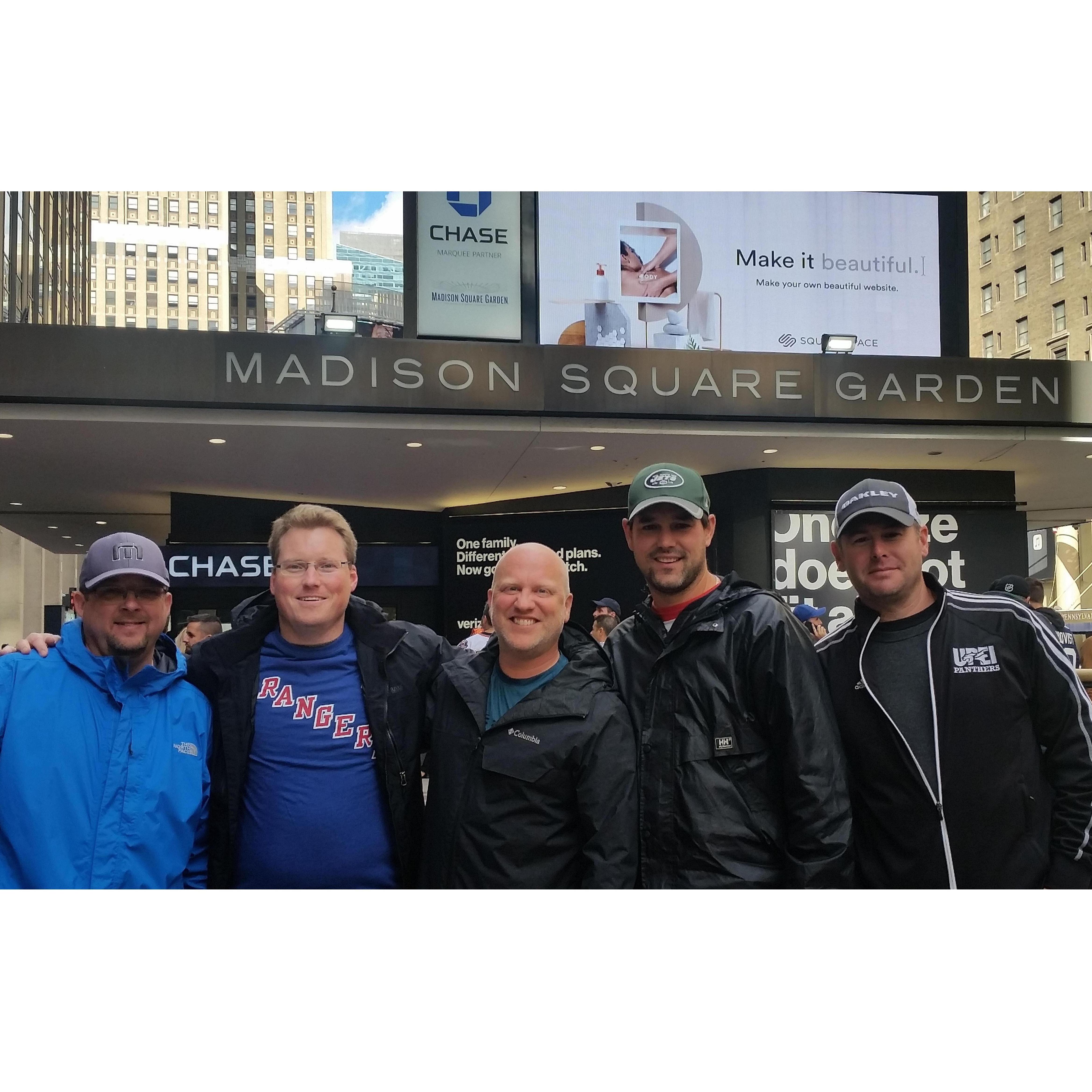 MSG= Madison Square Garden