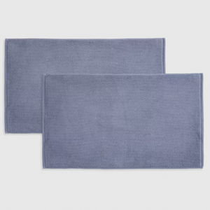 Turkish Cotton Bath Mat Bundle in Mineral
