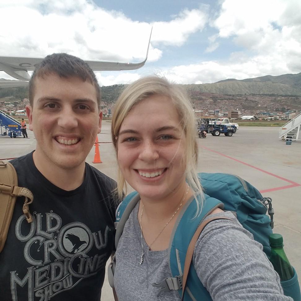 Hopping on a plane in Peru before heading to the rain forest