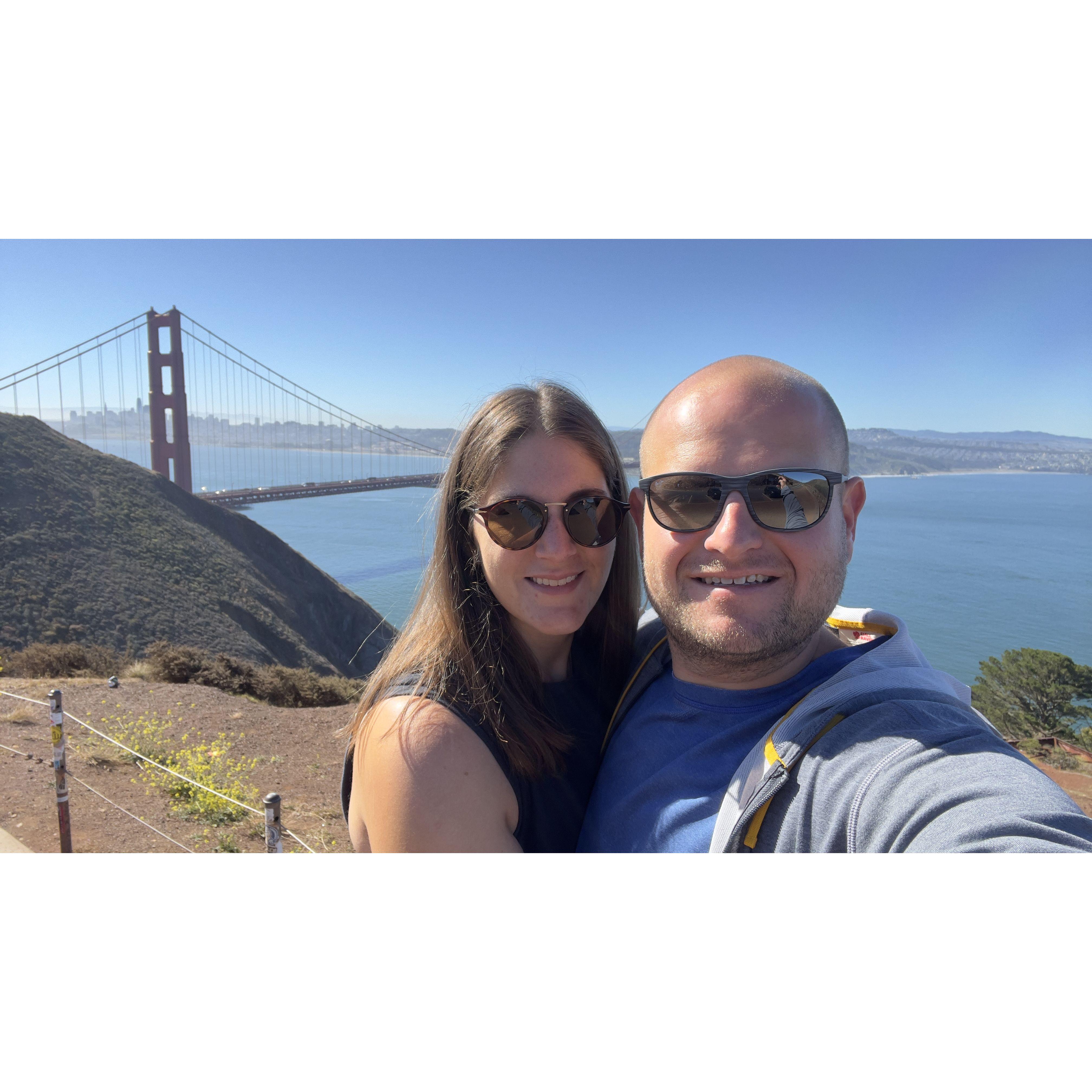 Lisa's first trip to San Fransisco