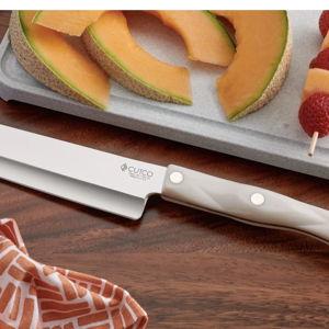 PEARL COLOR (white) French Chef Knife | Free Sharpening Forever by Cutco