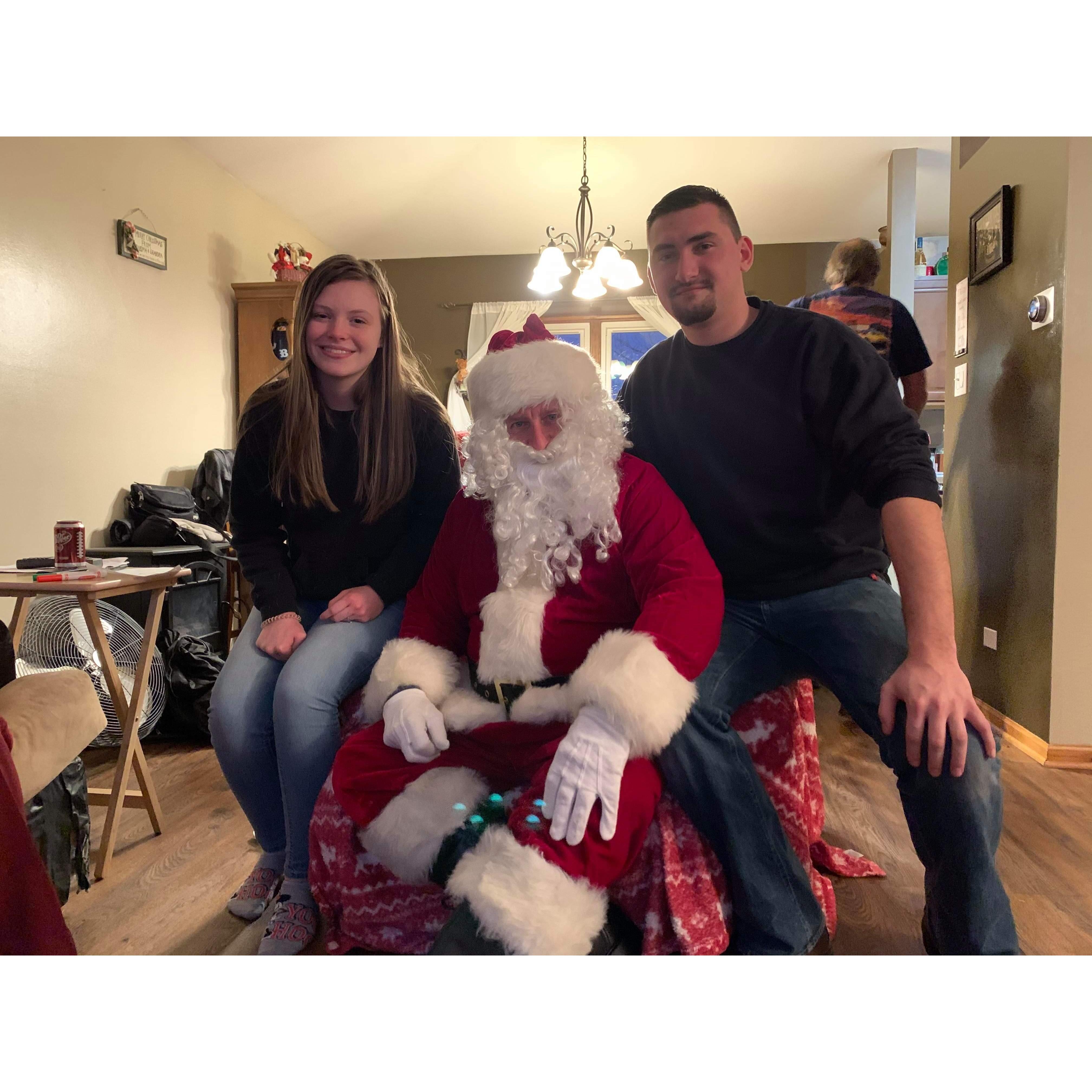 The time we met Santa!