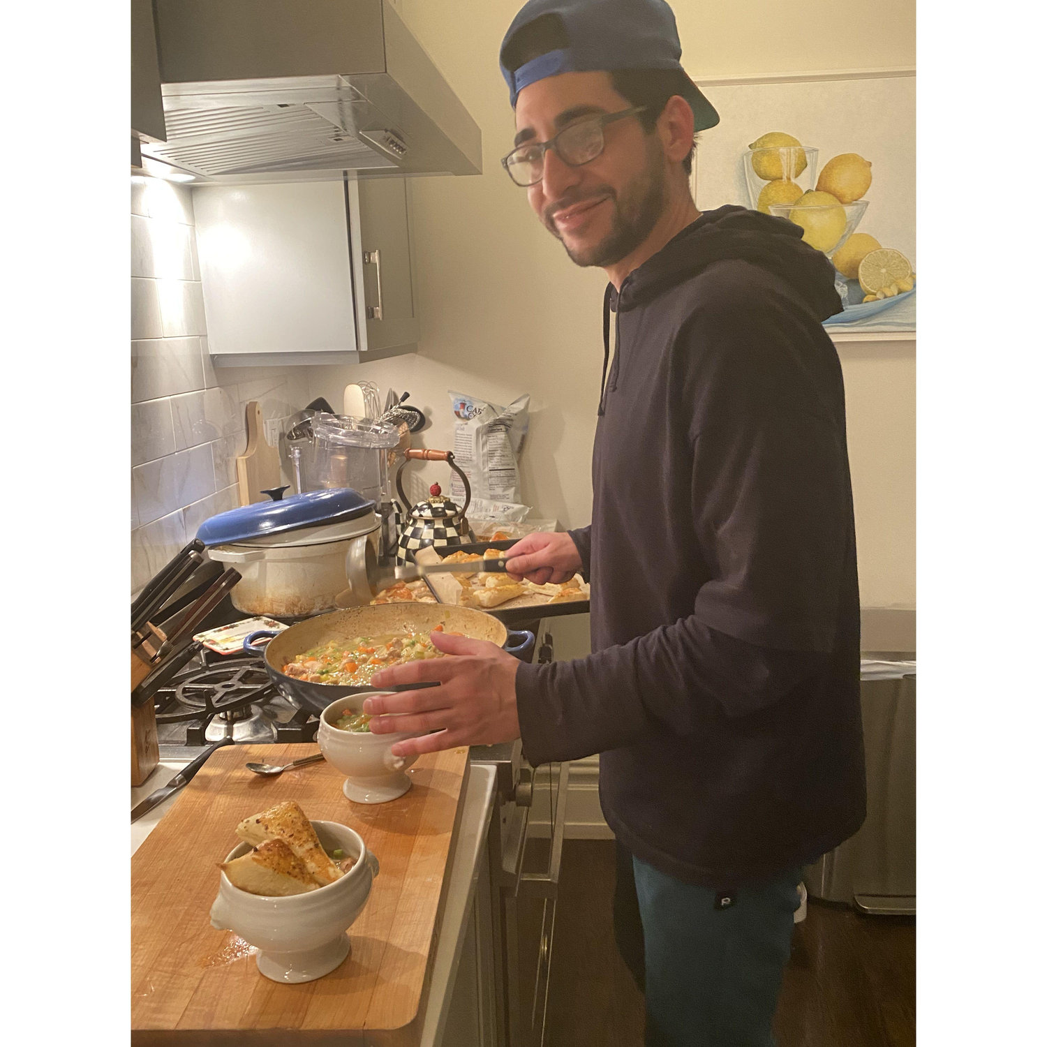 Always in the kitchen together <3