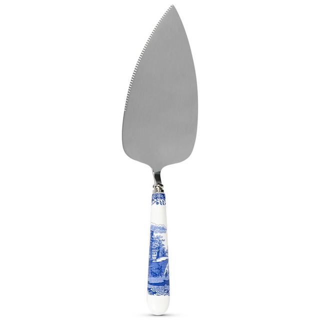 Spode Dinnerware, Blue Italian Cake Knife Server