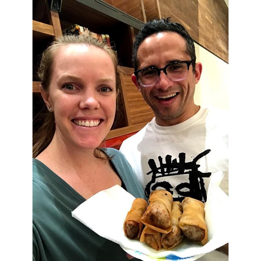 We enjoy cooking together and trying new flavors - Ari, be proud of our lumpias!
