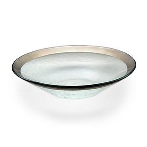 Annieglass Roman Antique Platinum Bowl