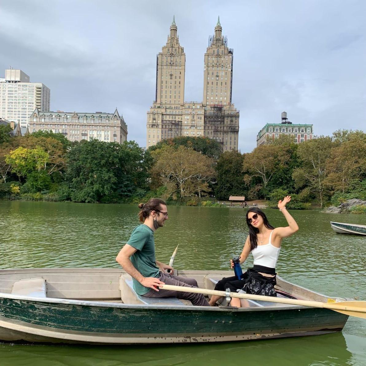 Boating in Central Park