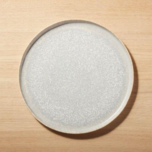 Drift Reactive Grey Dinner Plate