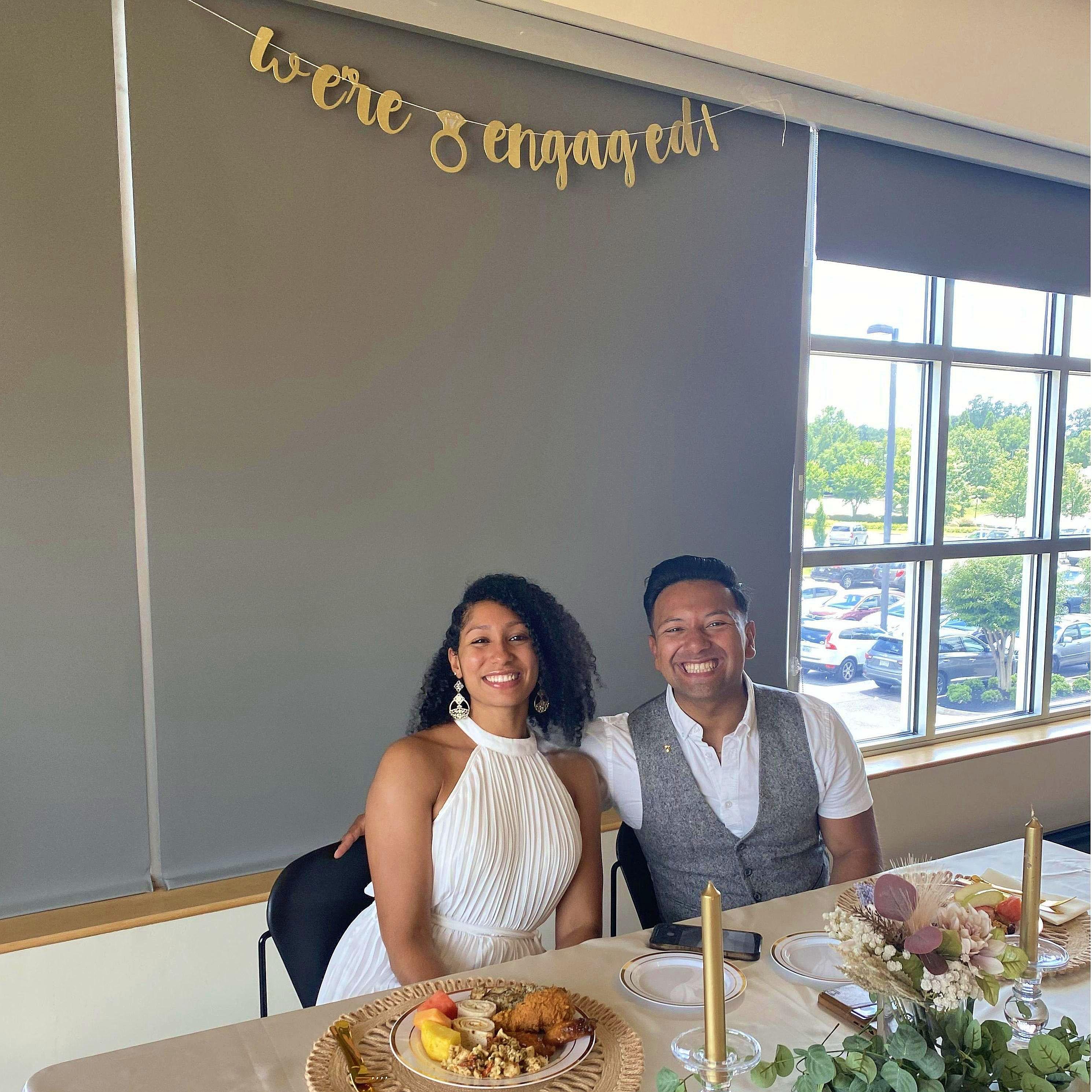 Surprise engagement party in VA