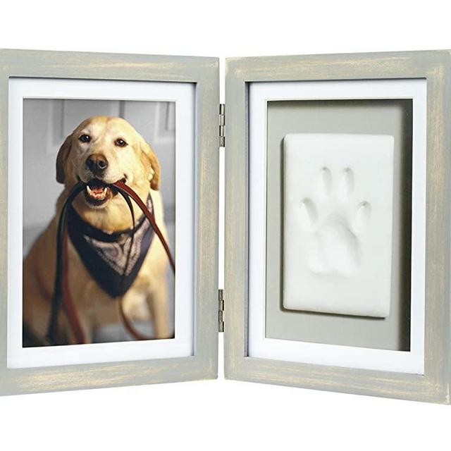 Pearhead Pet Pawprint Ink Kit and Picture Frame, Gift for the Cat or Dog Owner