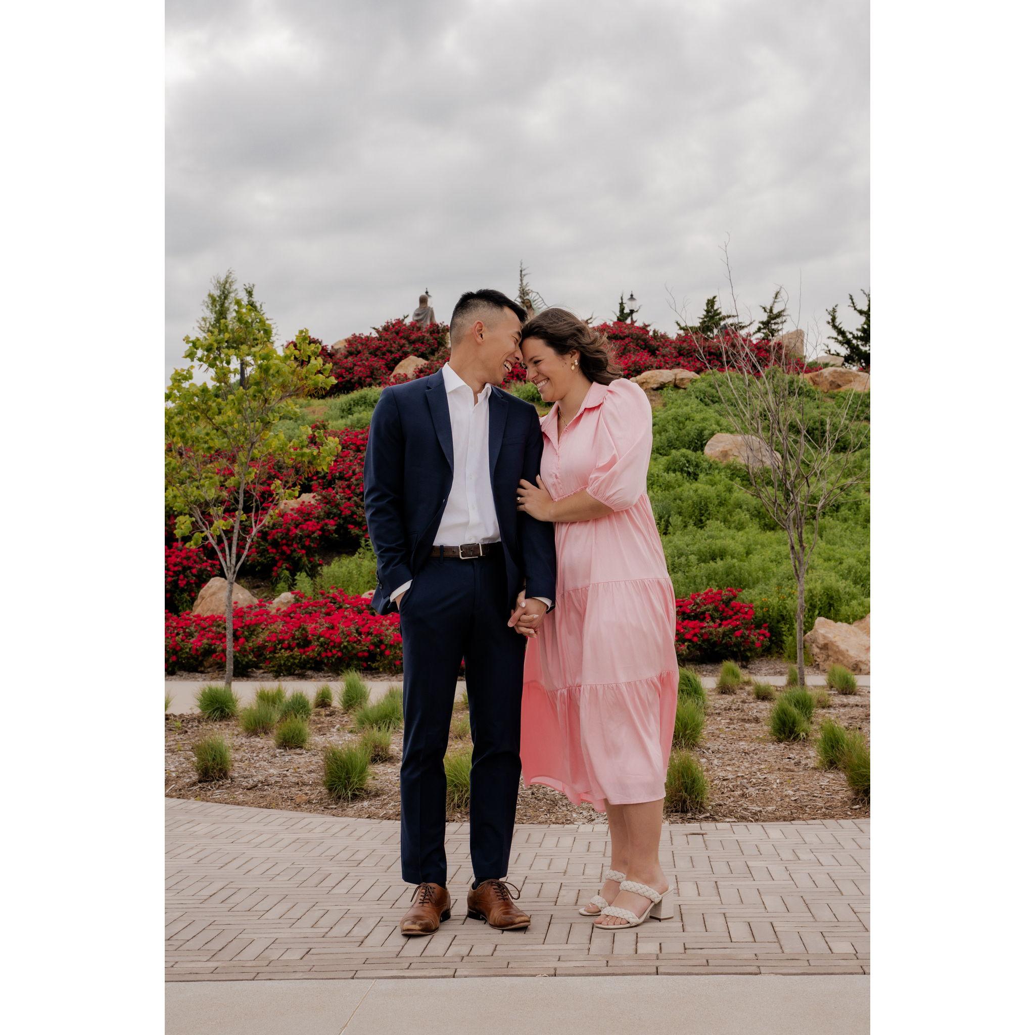 Newly engaged!