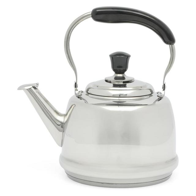 Martha Stewart Kingstree Large 2 Qt Heavy Gauge Whistling Tea Kettle