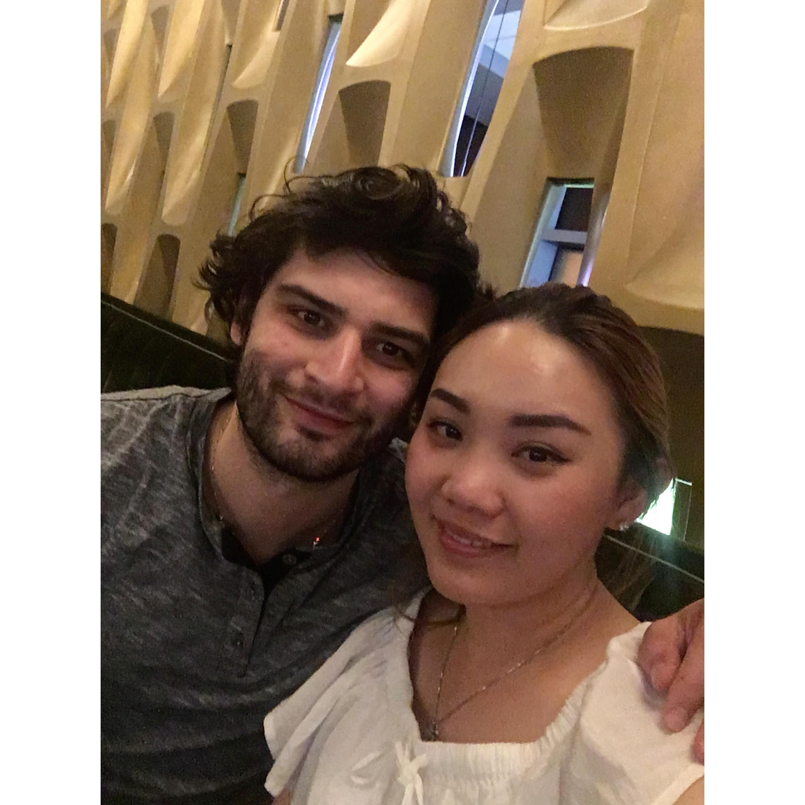 First time I celebrated your birthday