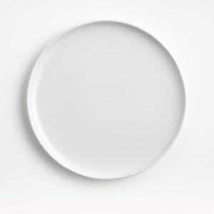 Wren Matte White Salad Plates, Set of 8 + Reviews | Crate & Barrel
