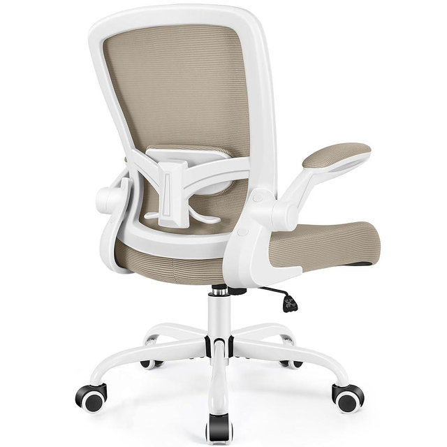 FelixKing Office Chair, Ergonomic Desk Chair Breathable Mesh Chair with Adjustable High Back Lumbar Support Flip-up Armrests, Executive Rolling Swivel Comfy Task Computer Chair for Home Office