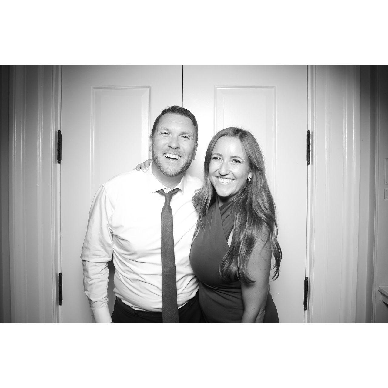 At a family wedding.