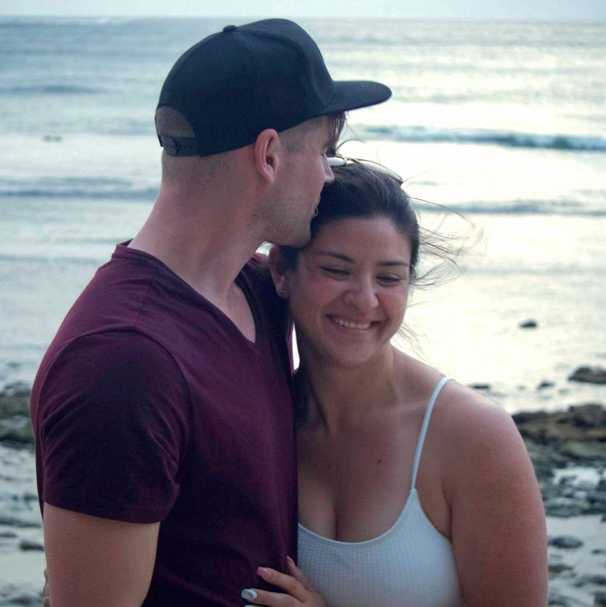 The moment after Kailyn said "Yes!"