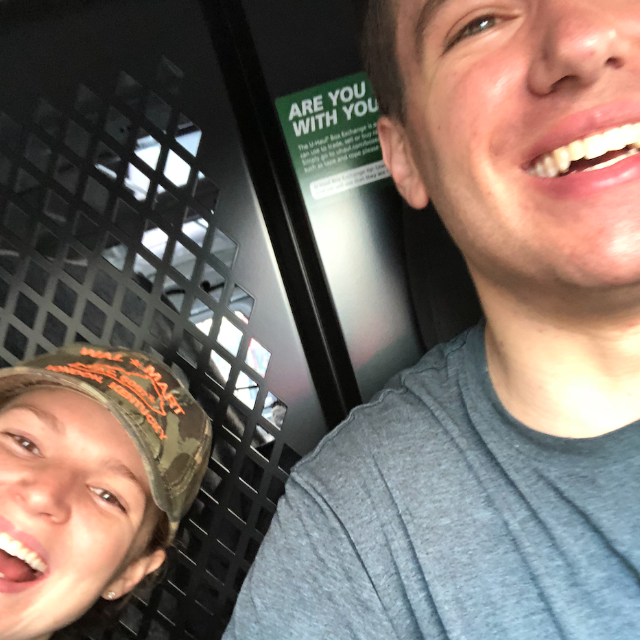 Moving Jon from NYC to DC in a UHaul