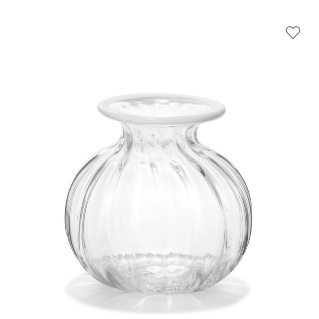 Clementina Vertical Optic Texture Mini Bud Vase