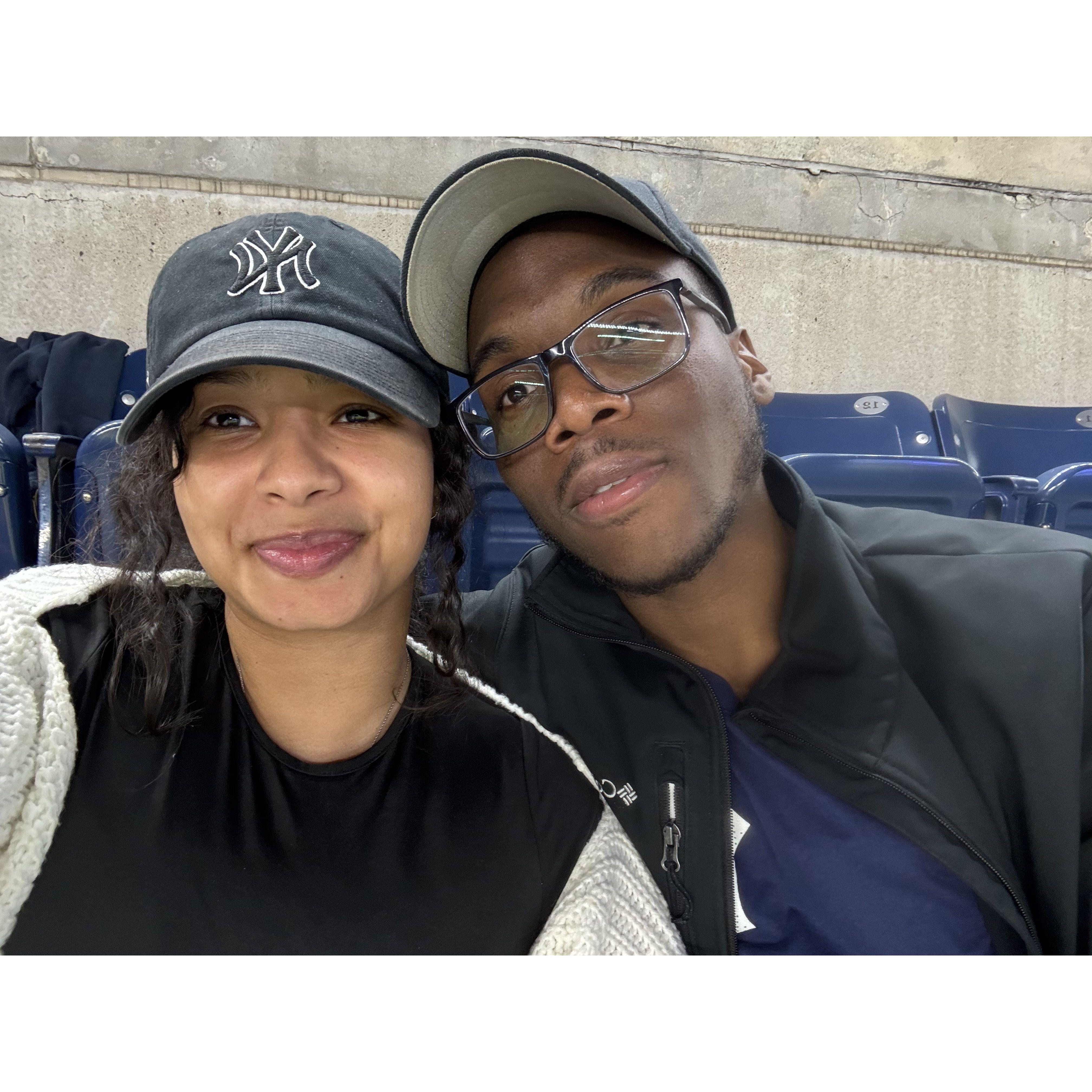 First baseball game!