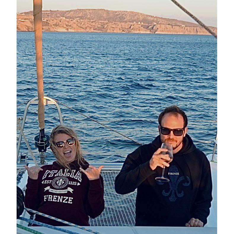 The most representative picture of who we are as a couple.