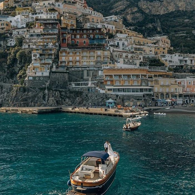 Boat Ride Along the Amalfi Coast