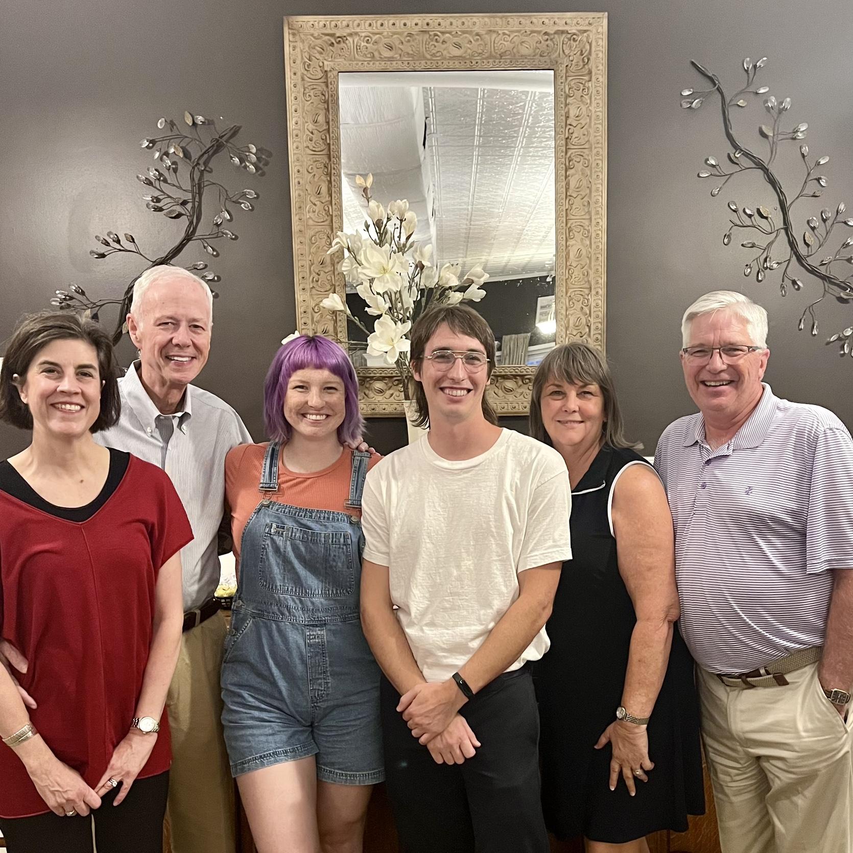 Introducing Sam's parents, Wendy and Wade to Katie's Dad and Bonus Mom, Jim and Ellen!