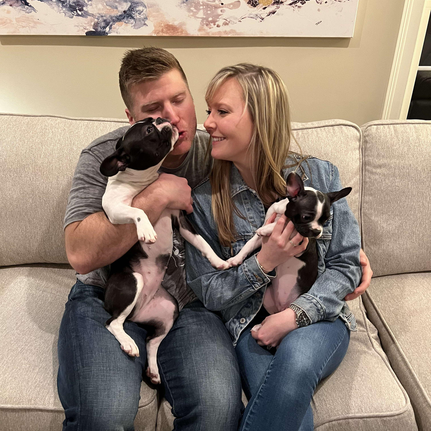 Pepper was the best addition to our little family. This was about a month and a half after we brought her home and right after we confirmed that she is deaf.