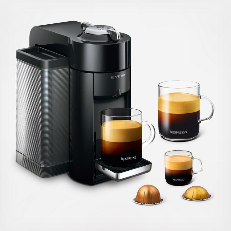 Small Espresso Coffee Machine 20 Bar Coffee Maker Compatible for Nespresso  Original Capsule for Home Brewing with 10 Pcs Capsules,Espresso/Lungo