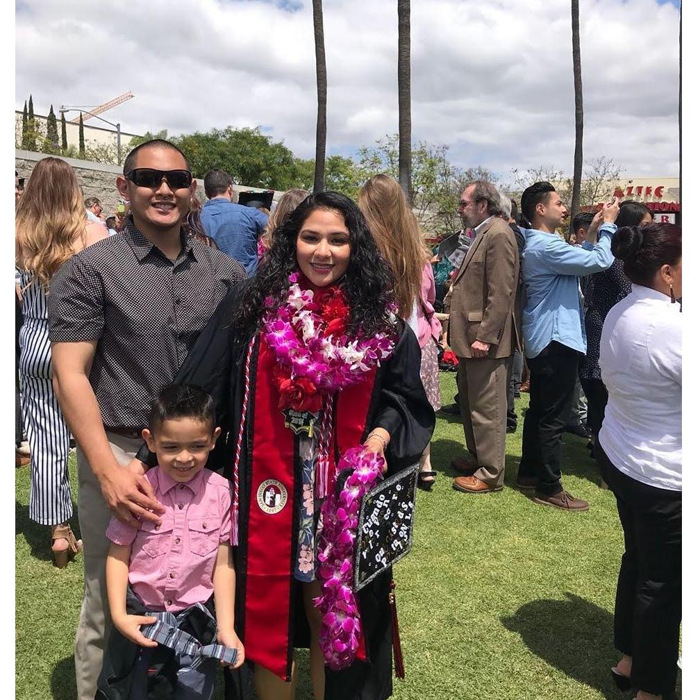(San Diego State University-2018) Thank you for being there for me and always motivating me.