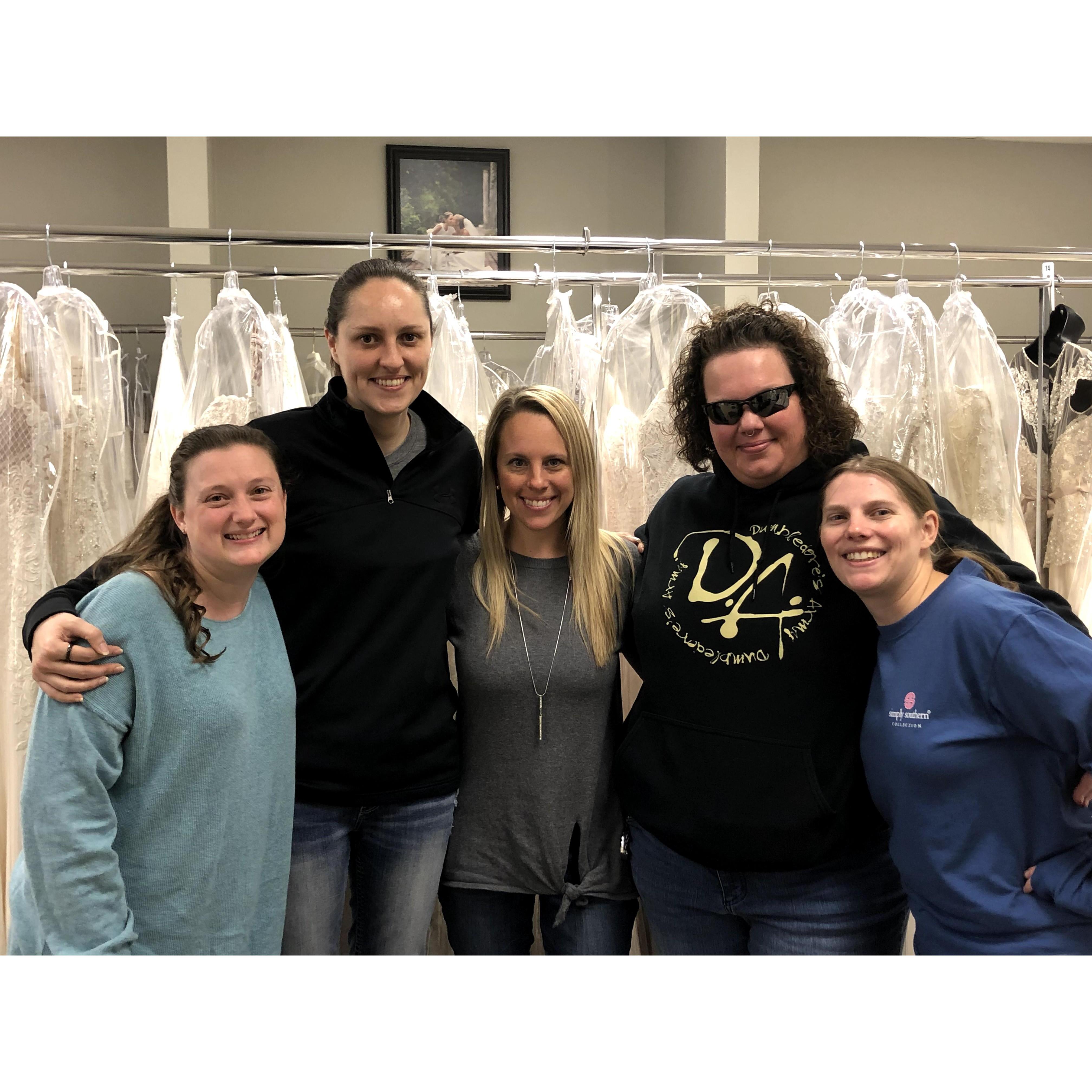 Dress shopping
