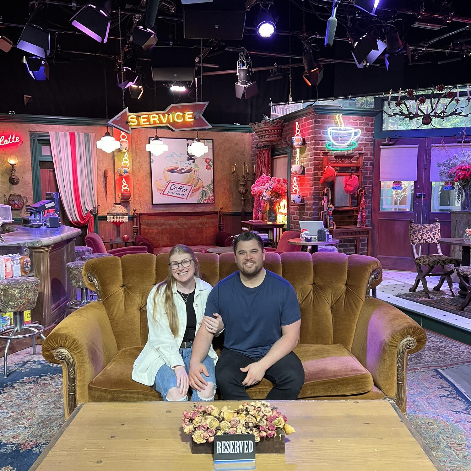The One Where We Get Married. Friends fanatics at Warner Bros Studios.