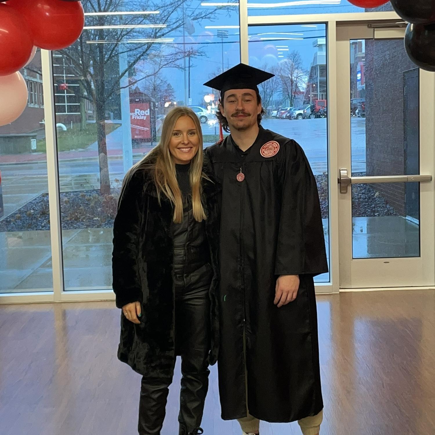 Andrew’s college graduation from Illinois State University!❤️