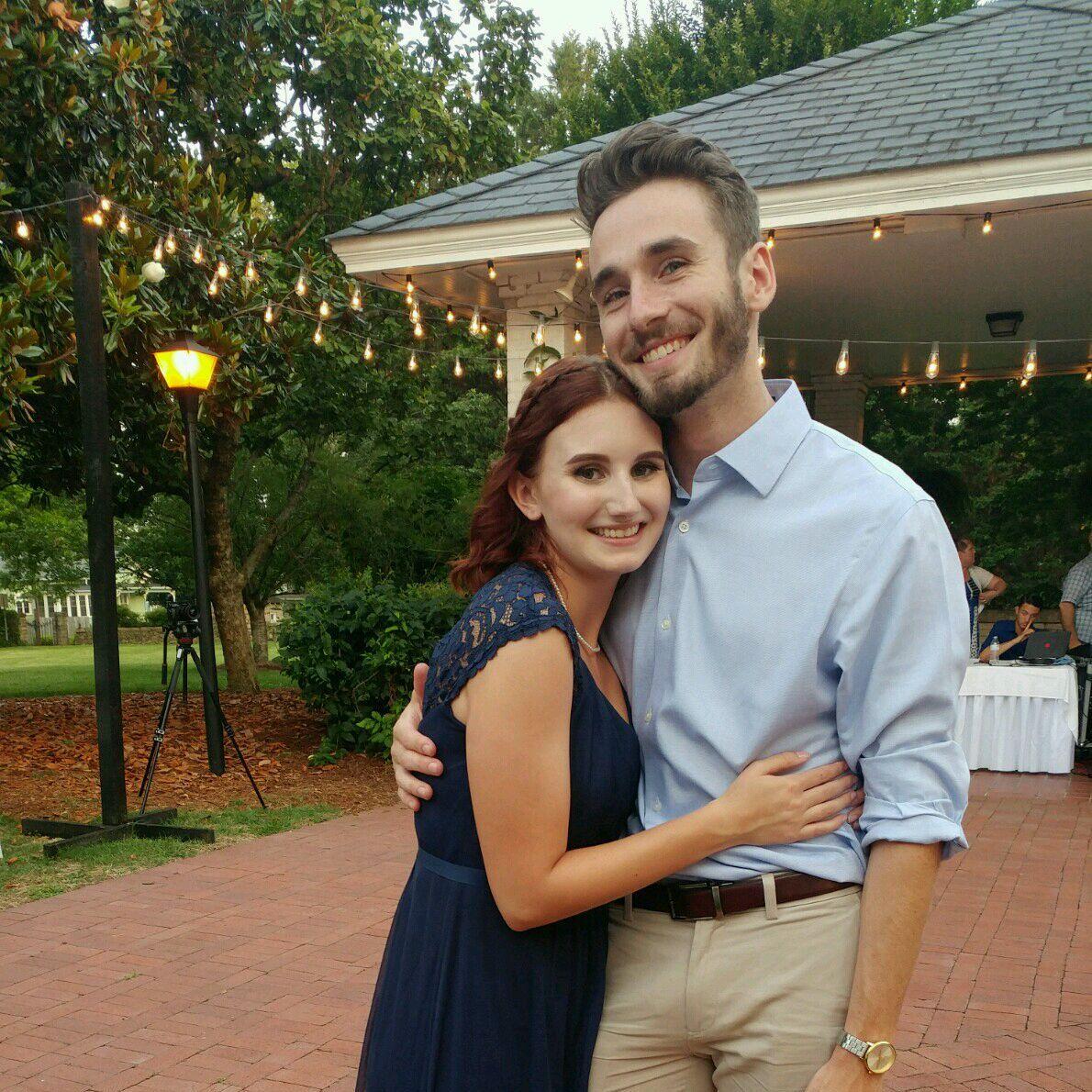 Kerri said "don't bring a random guy to my wedding unless you're going to marry him!" On this night Hunter said "I can't wait for this to be our wedding one day."