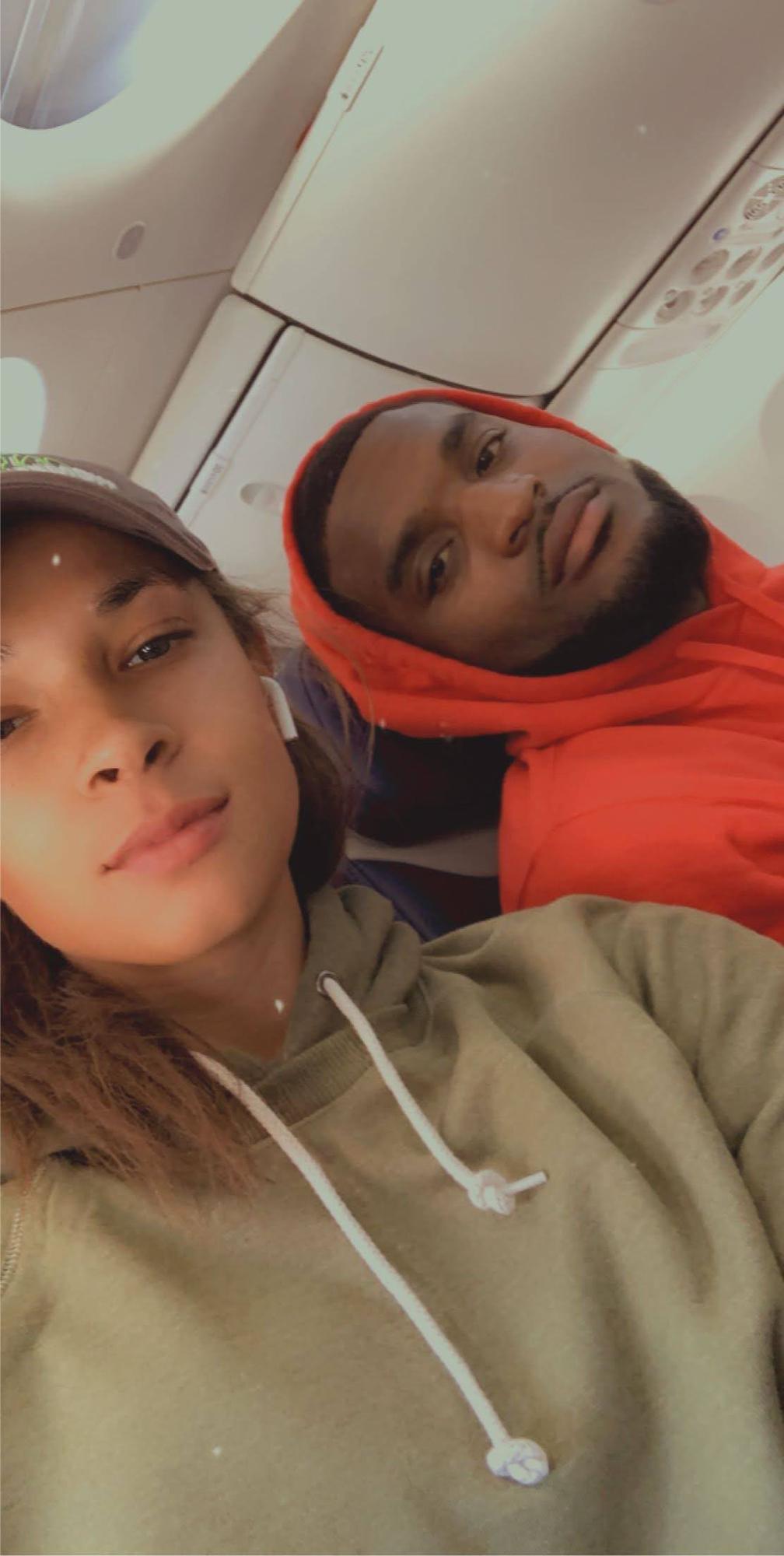 first time on an airplane together 20'