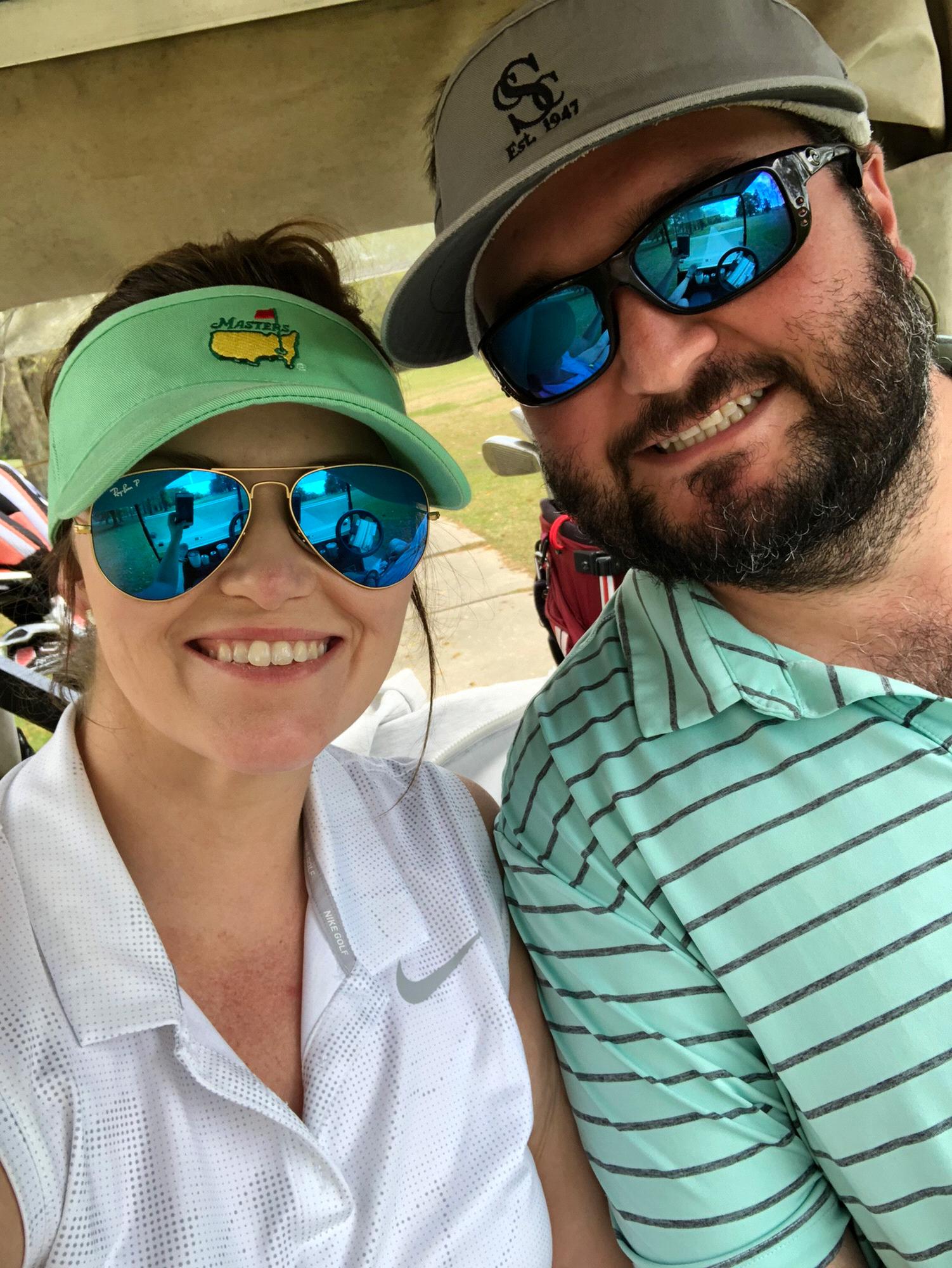 COVID hit and we played a lot of golf, March 2020