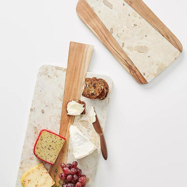 Marbled Acacia Cheese Board